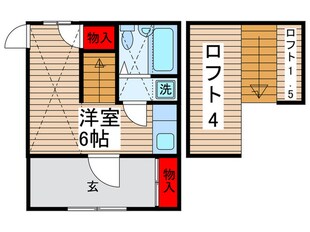 ｈａｊｉｍｅコーポの物件間取画像